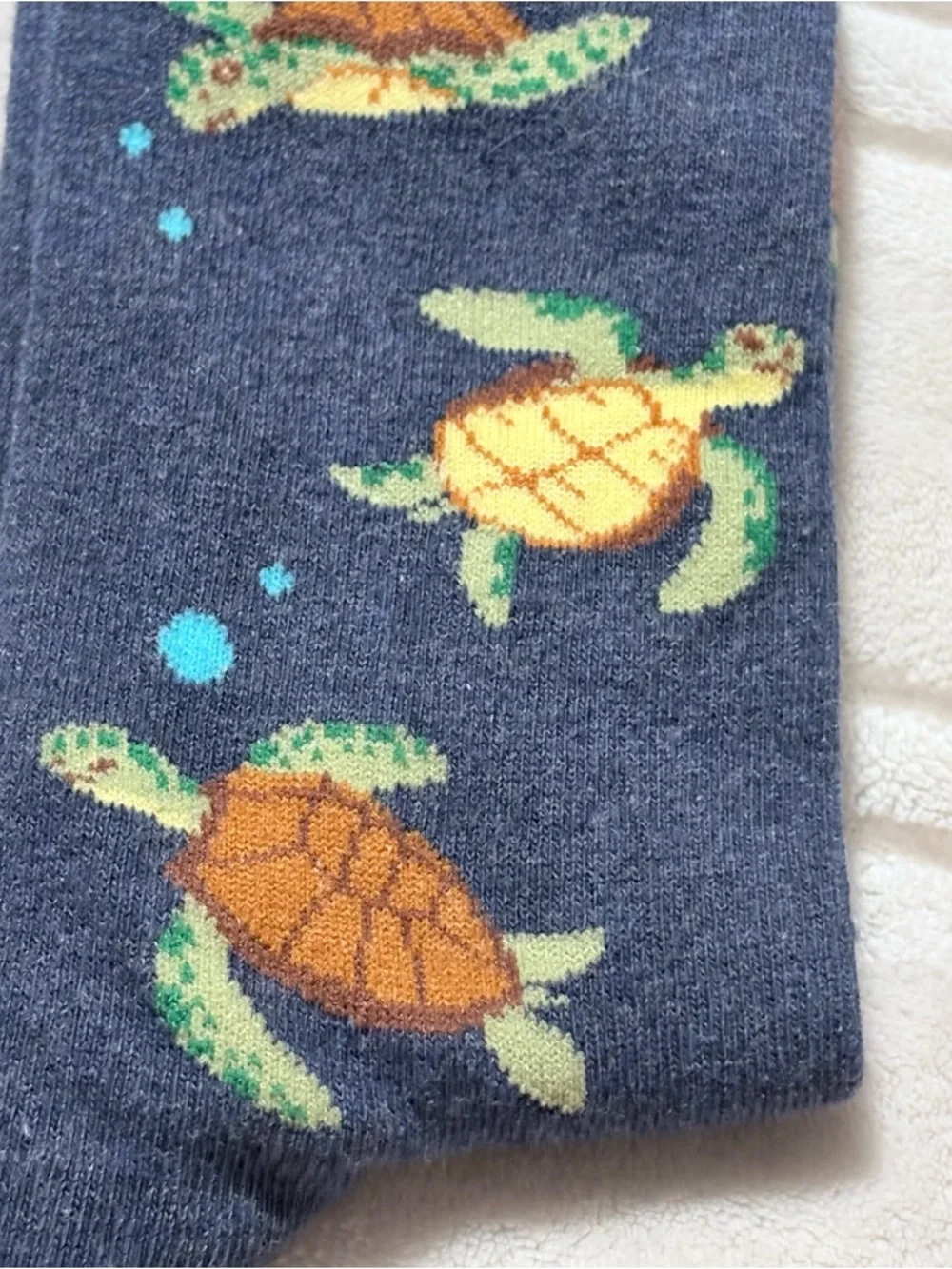 Sock Harbor Sea Turtle Crew Socks
